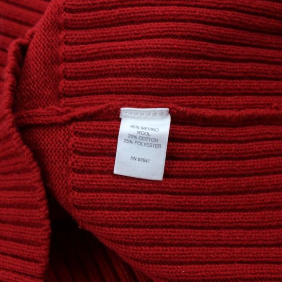 (sold) J. Jill Merino Wool Blend Sweater Pullover - Picture 7 of 9